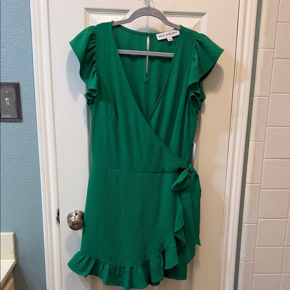 Side Tie Romper
